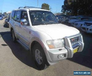 2002 Mitsubishi Pajero NM Exceed LWB (4x4) White Automatic 5sp A Wagon