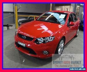 2009 Ford Falcon FG XR6 Red Automatic A Sedan