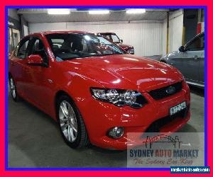 2009 Ford Falcon FG XR6 Red Automatic A Sedan