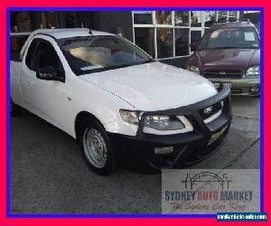 2009 Ford Falcon FG White Automatic A Utility