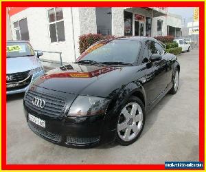 2000 Audi TT MY99 Black Manual 5sp M Coupe