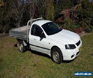 2007 Ford Falcon ute, 1 ton tray with drop sides