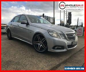 2010 Mercedes-Benz E250 CDI Silver Automatic A Sedan