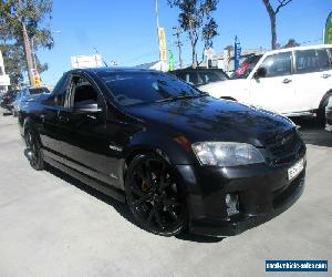 2008 Holden Ute VE SS V Black Manual 6sp M Utility