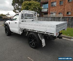 2012 Ford Ranger PX XL 3.2 (4x4) White Manual 6sp M Cab Chassis