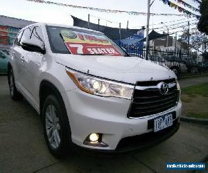 2014 Toyota Kluger GSU55R GX (4x4) Crystal Pearl Automatic 6sp A Wagon