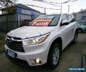 2014 Toyota Kluger GSU55R GX (4x4) Crystal Pearl Automatic 6sp A Wagon