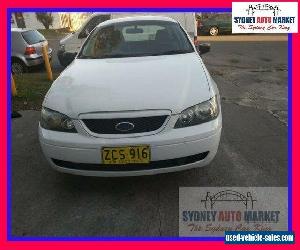 2004 Ford Falcon BA XT White Automatic A Wagon