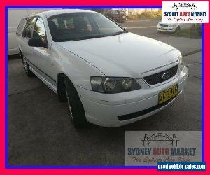 2004 Ford Falcon BA XT White Automatic A Wagon