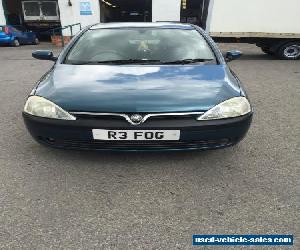 2001 VAUXHALL CORSA SXI 16V BLUE