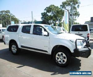 2012 Holden Colorado RG LX (4x2) White Automatic 6sp A Crewcab