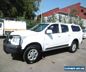 2012 Holden Colorado RG LX (4x2) White Automatic 6sp A Crewcab