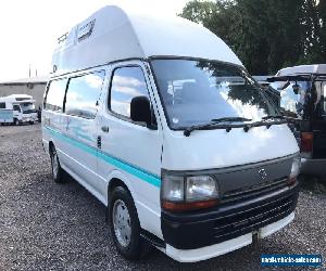 Rust Free TOYOTA HIACE HIGH TOP FRESH IMPORT 4 BERTH LWB CAMPERVAN