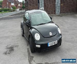 LOW mileage black New beetle 2.0 - no minimum BARGAIN