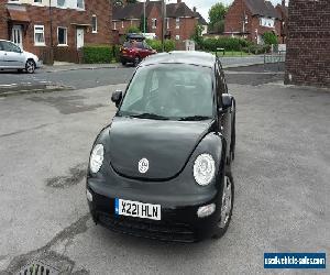 LOW mileage black New beetle 2.0 - no minimum BARGAIN