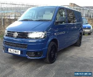 2012 BLUE  1 owner VOLKSWAGEN TRANSPORTER T32 102 TDI LWB CAMPER VAN 