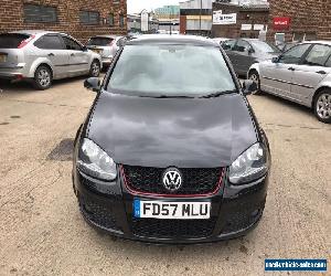 VW GOLF GTI 2007 MK5 5 DOOR BLACK 6 SPEED MANUAL