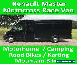 Renault Master Race Van - Motocross MX Motorhome - Day Camper Karting Road Bike  for Sale