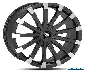 Alloy Wheels Black Mercedes Sprinter VW Crafter Silver 20" Wolf Race Motorhome