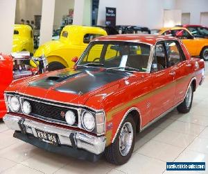 1970 Ford Falcon XW GT Track Red Manual 4sp M Sedan