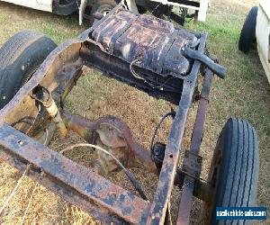 Ford F100 rolling chassis cleveland V8 4 speed 9'' suit rat rod or engine, parts