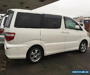 Toyota Alphard Campervan 