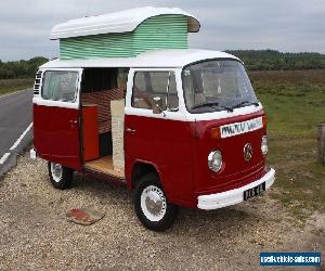 VW Camper T2 Bay Window LHD 1600cc Reconditioned Engine Resprayed 4-Birth