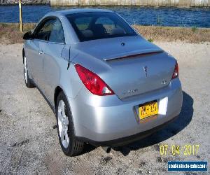 2007 Pontiac G6 convertible