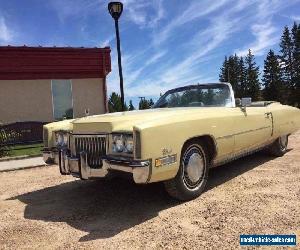 Cadillac: Eldorado 2 door convertible 