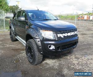 2011 Ford Ranger PX XL Black Manual 6sp M 4D UTILITY