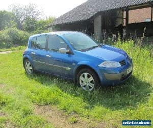 renault megane 1.6 mk2 4 door spares or repair mot'd 