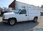 2007 Chevrolet Silverado 1500 4X2 REG CAB 8FT BED UTILITY TOPPER 4.3 for Sale