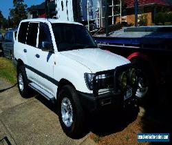 2003 Toyota Landcruiser HDJ100R Upgrade (4x4) White 5sp M for Sale