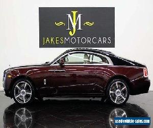 2014 Rolls-Royce Wraith ($363K MSRP)