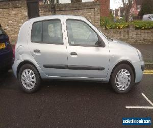 2004 RENAULT CLIO EXPRESSION 16V AUTO SILVER just 37k, full year MOT