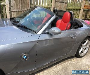 BMW Z4 2007, 2.5 Convertible, Grey and Red Leather interior. 42K Miles