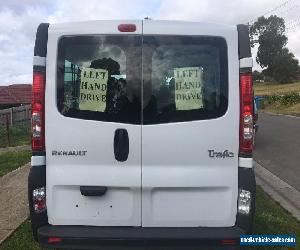 LEFT HAND DRIVE! Renault Trafic 2012! Cheap