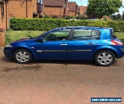 2005 RENAULT MEGANE DYNAMIQUE 16V BLUE for Sale