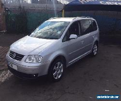 2005 05 VOLKSWAGEN TOURAN 2.0 TDI SPORT / DSG / HEATED LEATHER / SAT NAV 1 OWNER for Sale