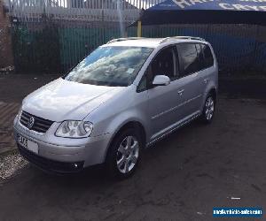 2005 05 VOLKSWAGEN TOURAN 2.0 TDI SPORT / DSG / HEATED LEATHER / SAT NAV 1 OWNER