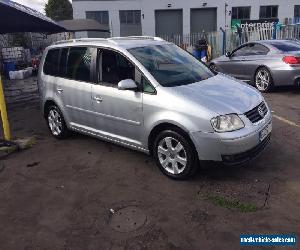 2005 05 VOLKSWAGEN TOURAN 2.0 TDI SPORT / DSG / HEATED LEATHER / SAT NAV 1 OWNER