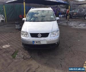 2005 05 VOLKSWAGEN TOURAN 2.0 TDI SPORT / DSG / HEATED LEATHER / SAT NAV 1 OWNER