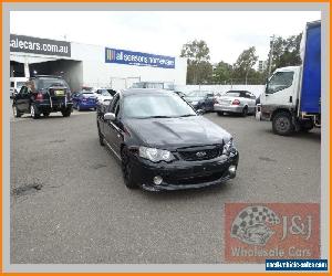 2003 Ford Falcon BA XR6 Black Manual 5sp M Utility