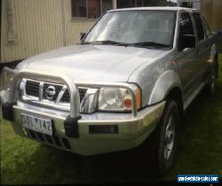 2003 Nissan Navara D22 STR 4x4 Dual Cab Ute (NOTE: NOT RUNNING) for Sale