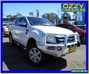 2012 Ford Ranger PX XLT 3.2 (4x4) White Automatic 6sp A Dual Cab Utility