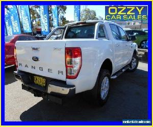 2012 Ford Ranger PX XLT 3.2 (4x4) White Automatic 6sp A Dual Cab Utility