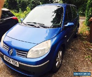 2005 Renault Grand Scenic Dynamique 16v 1.6 72,000 miles Blue