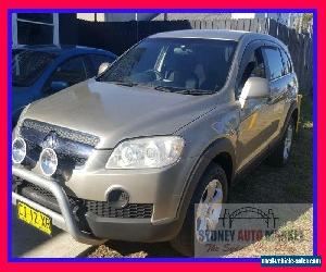 2007 Holden Captiva Gold Automatic A Wagon