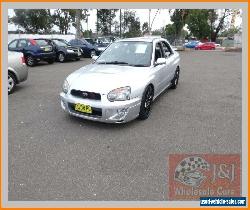 2004 Subaru Impreza MY04 RS (AWD) Silver Manual 5sp M Sedan for Sale