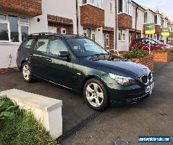 2009 BMW 5 Series Estate E61 2.0 520d SE Touring 5dr Auto Metallic Green for Sale